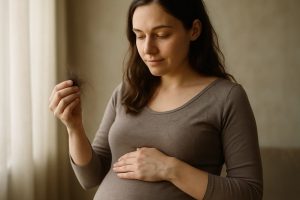 بهترین راه درمان ریزش مو در بارداری